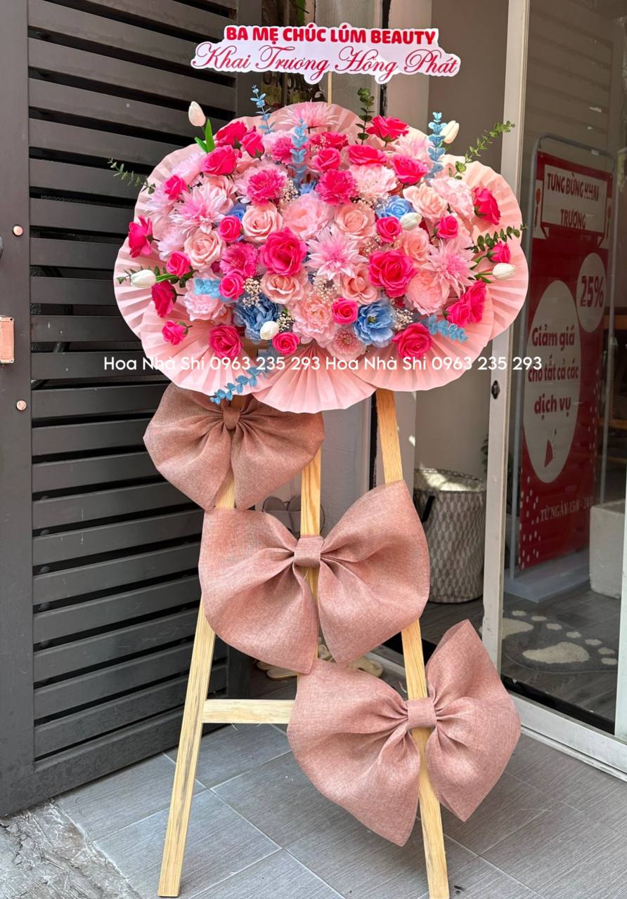 hoa hồng sáp khai trương