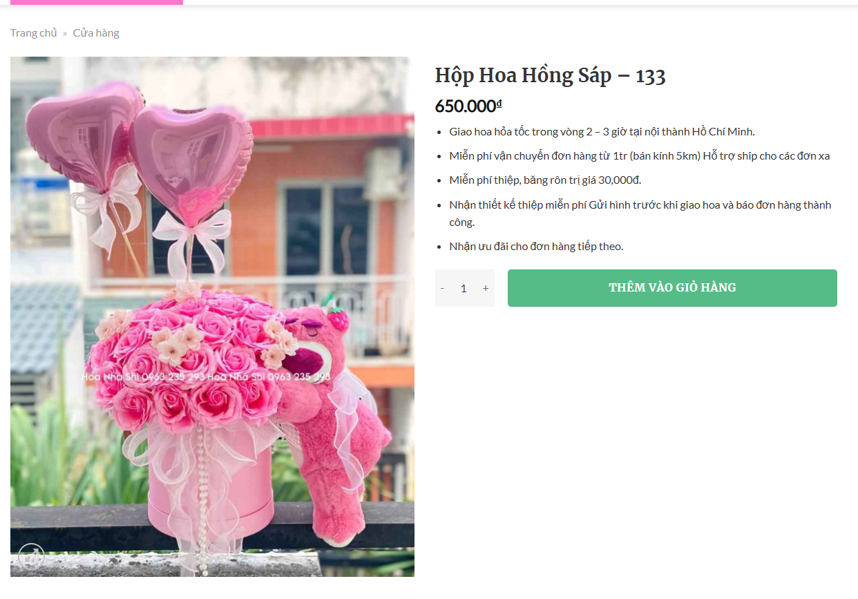 hoanhashi hướng dẫn đặt hàng bước 1