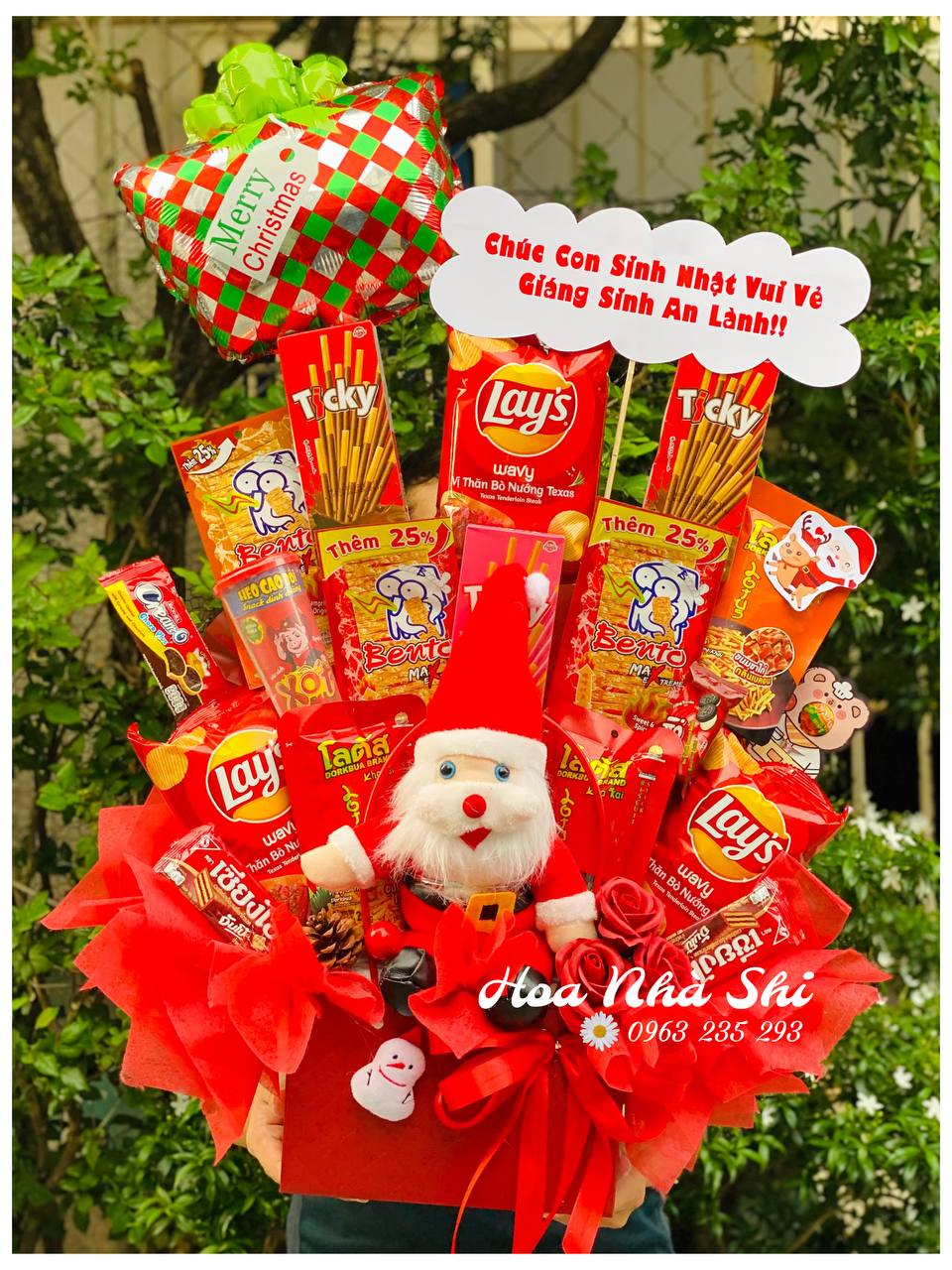 hoanhashi.com hoa banh keo sinh nhat giang sinh - 415 2