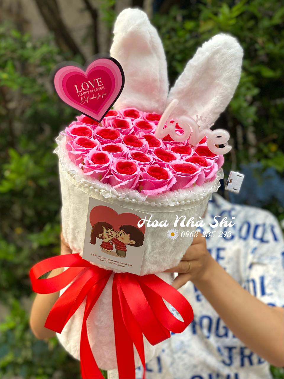 hoanhashi.com bo hoa sap thom tai tho hong 423