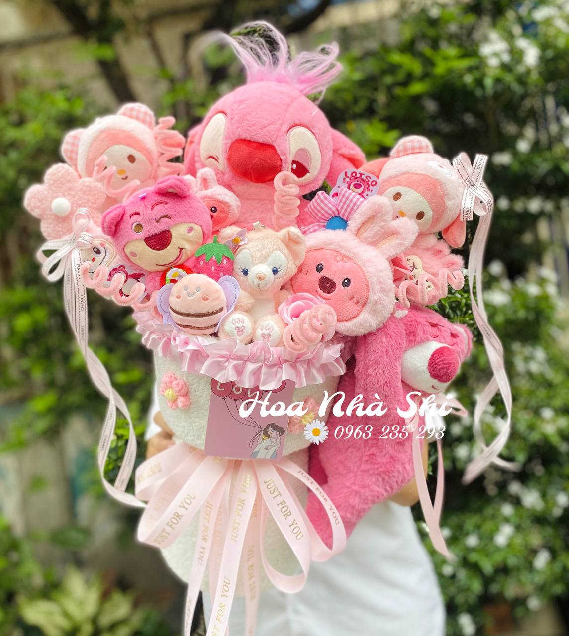 hoanhashi.com bo hoa gau bong 443