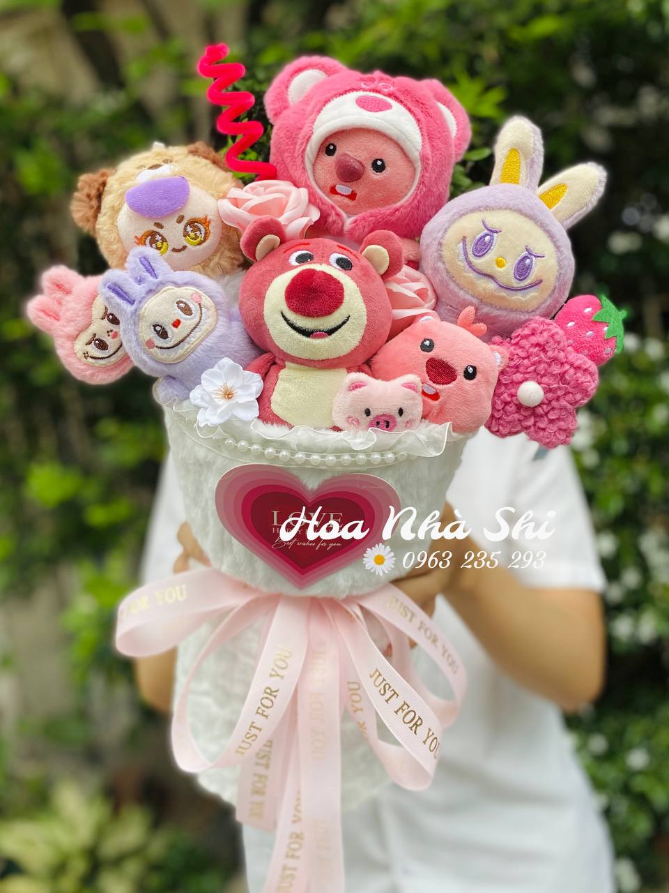 hoanhashi.com bo hoa gau bong 451