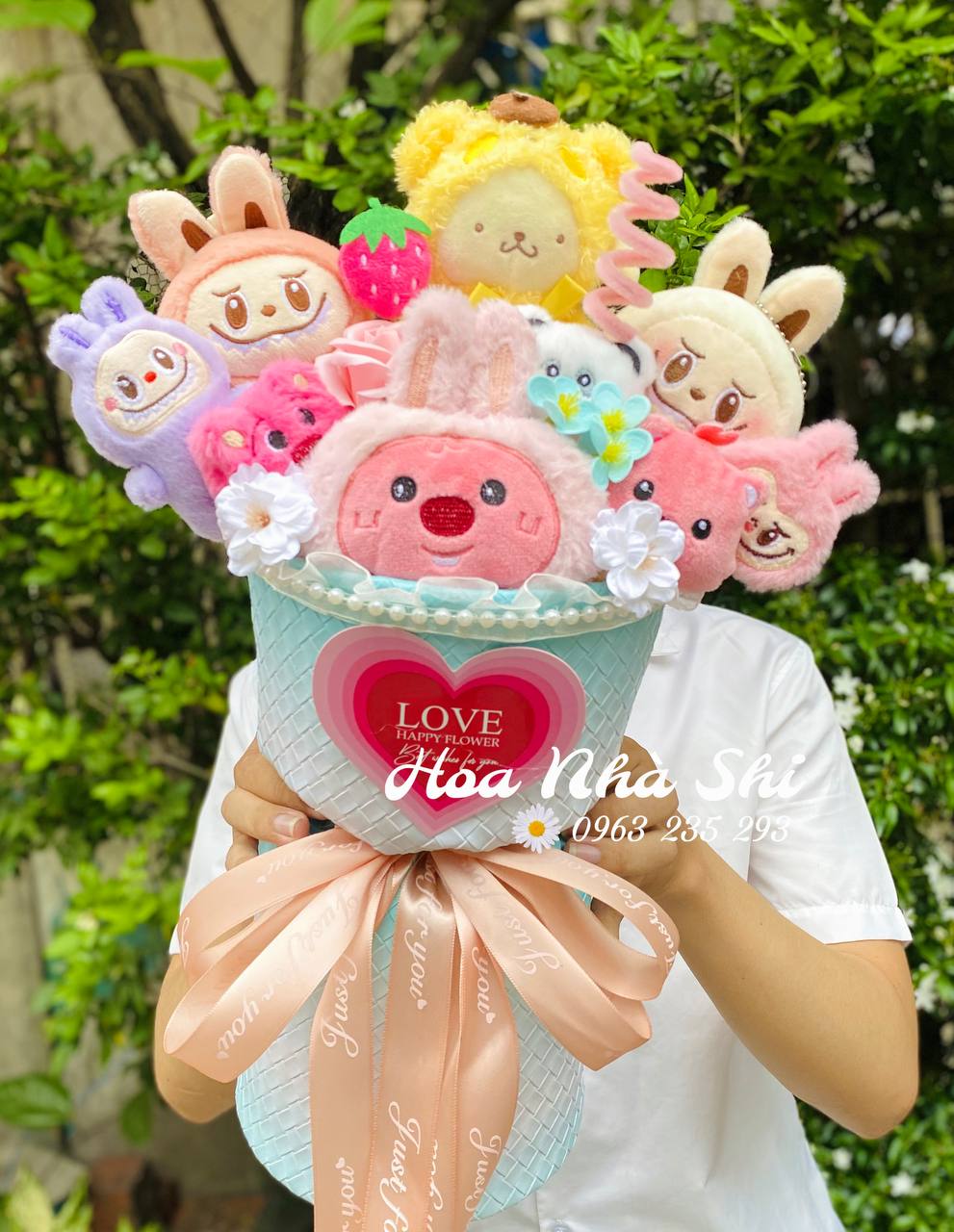 hoanhashi.com bo hoa gau bong 454