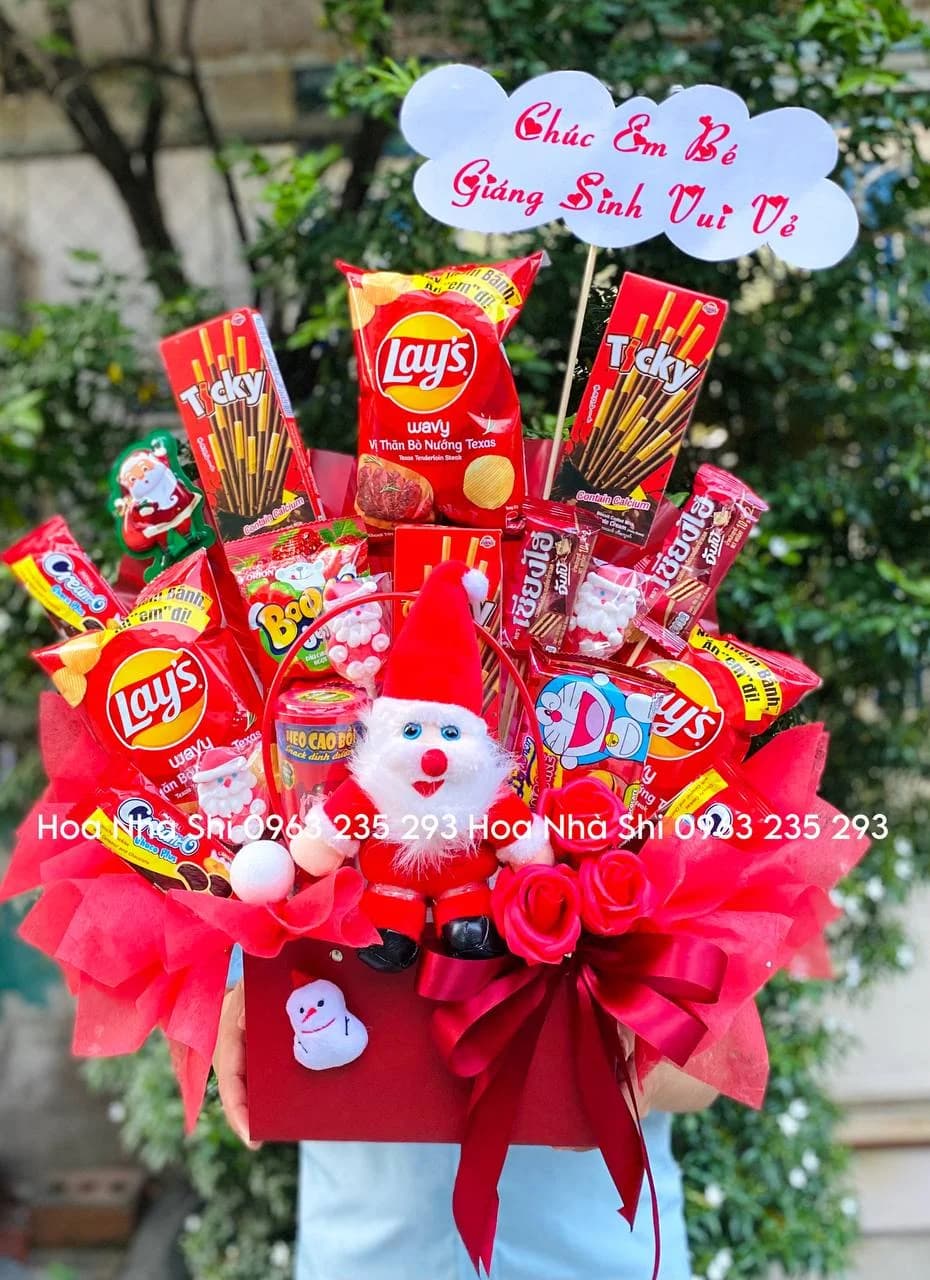 Bó Hoa Bánh Kẹo Giáng Sinh - 056 — ảnh minh họa