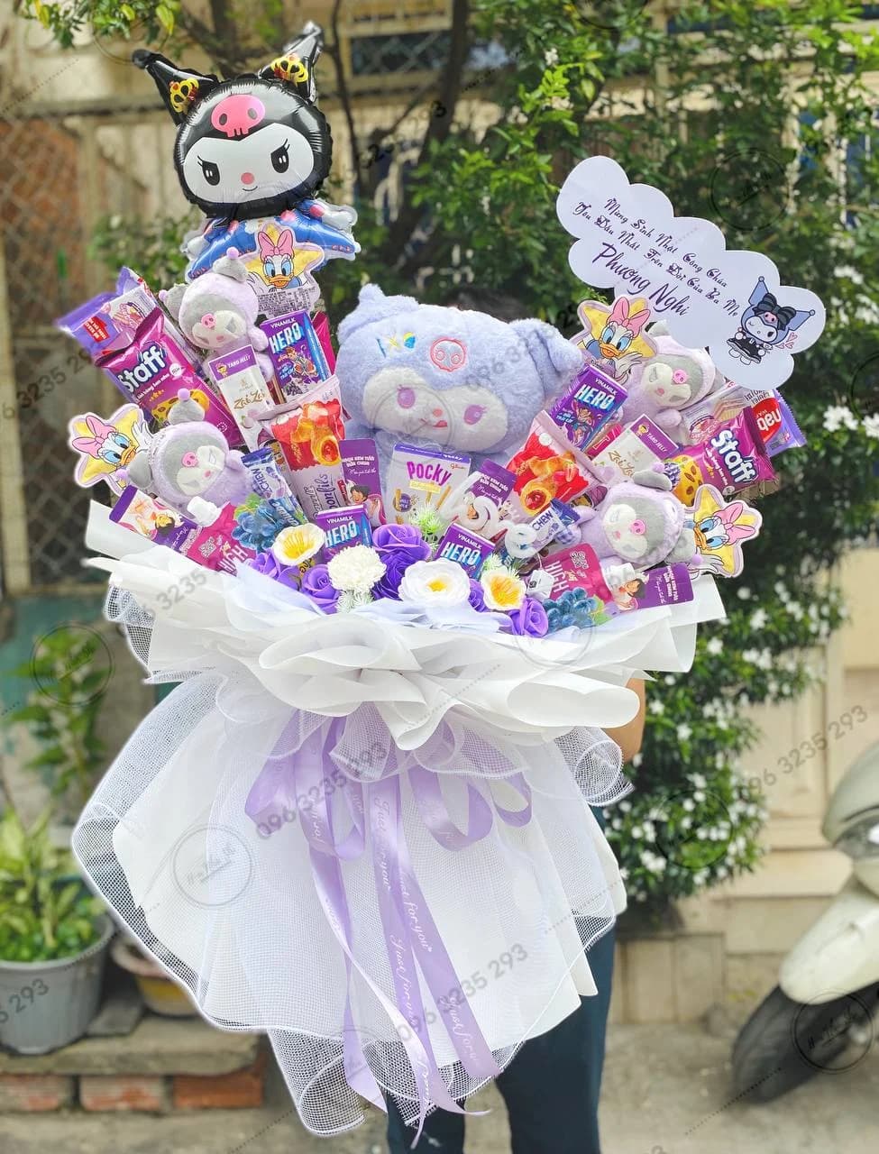 Bó Hoa Bánh Kẹo Sinh Nhật - 058 — ảnh minh họa