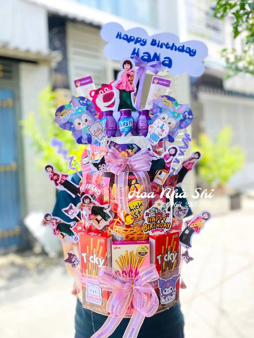 Tháp Bánh Kẹo Sinh Nhật - 078 — ảnh minh họa
