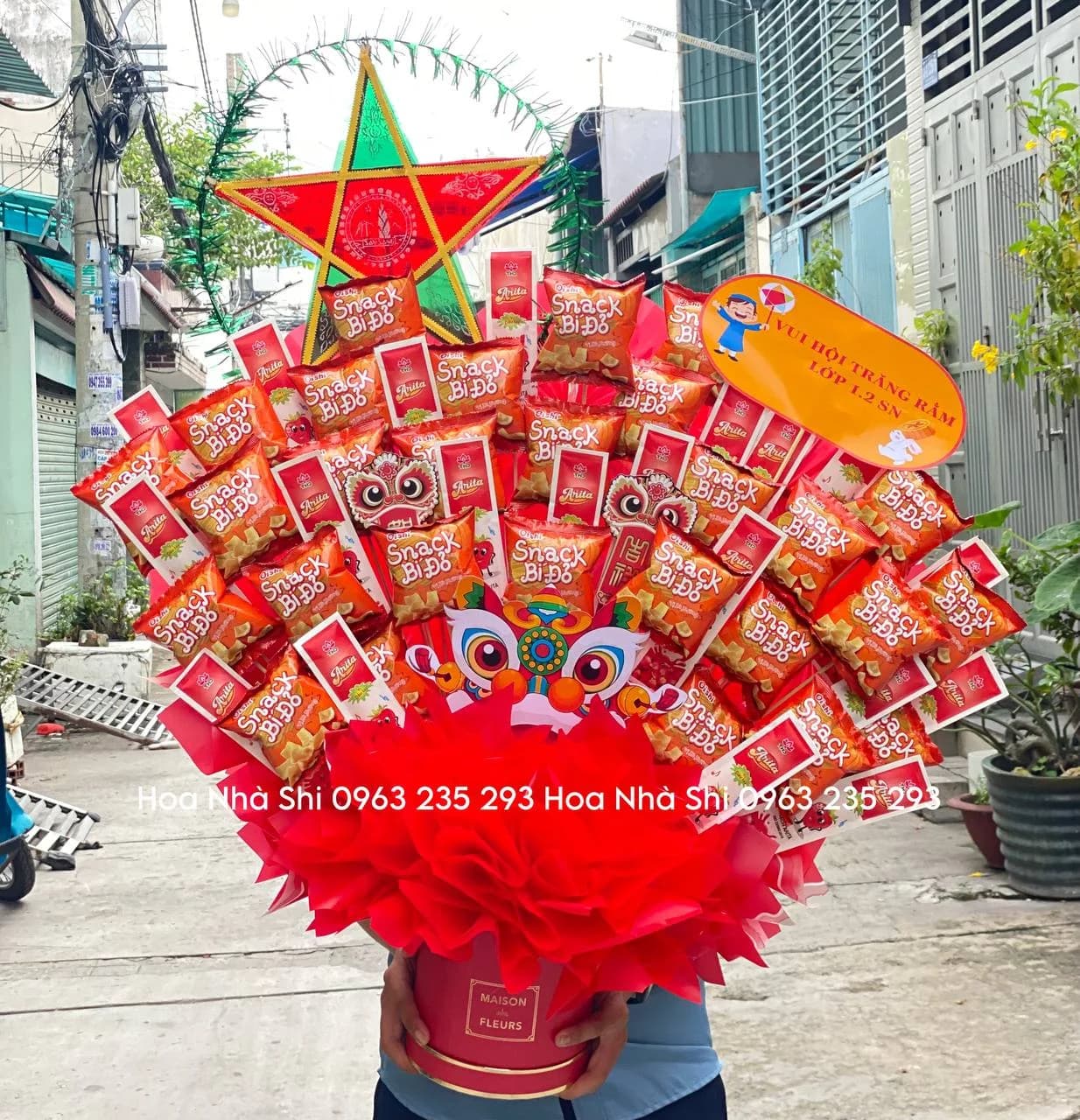 Bó Hoa Bánh Kẹo Trung Thu - 006 — ảnh minh họa