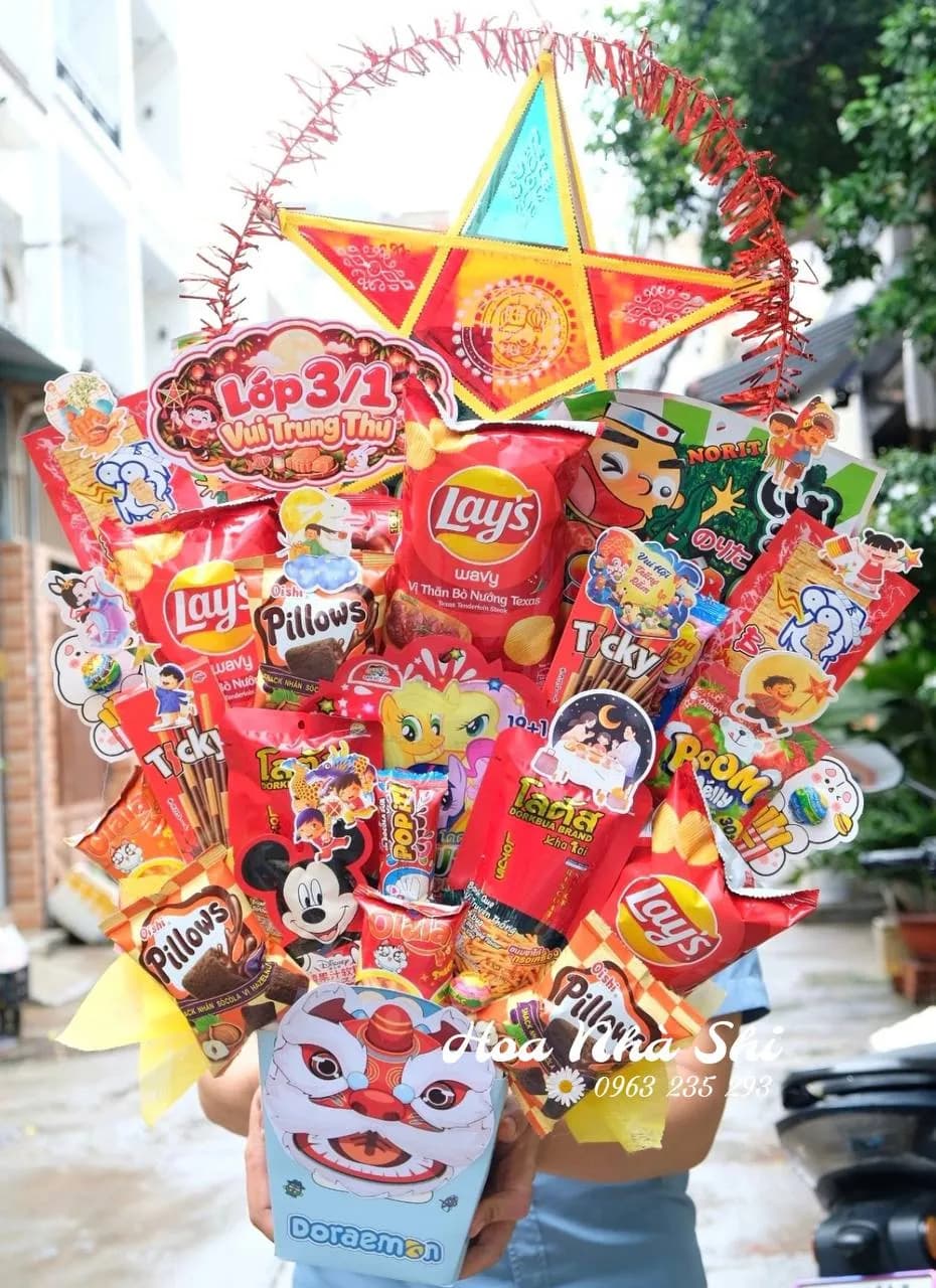 Bó Hoa Bánh Kẹo Trung Thu - 133