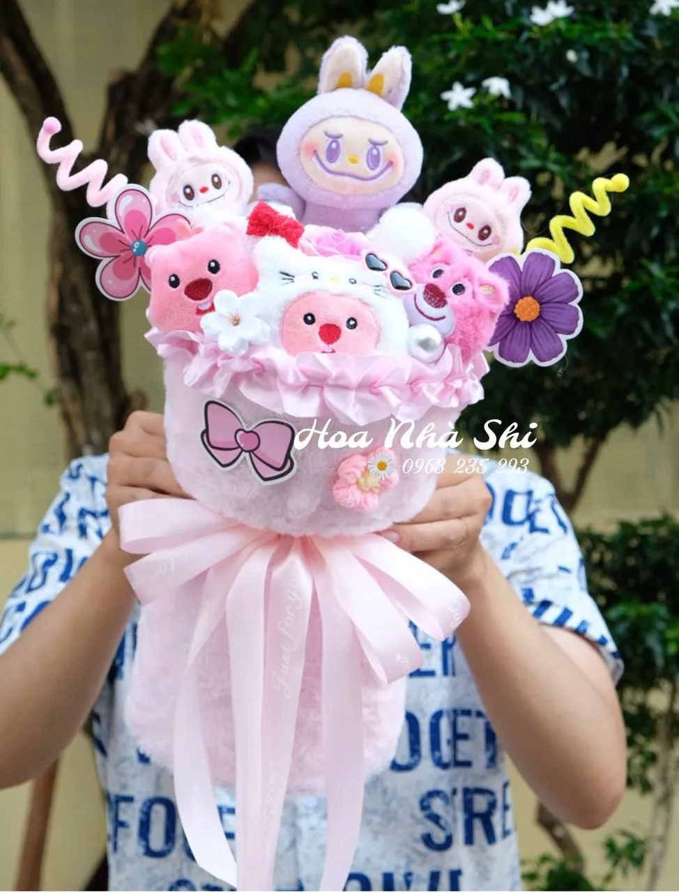 Bó Hoa Gấu Bông - 110