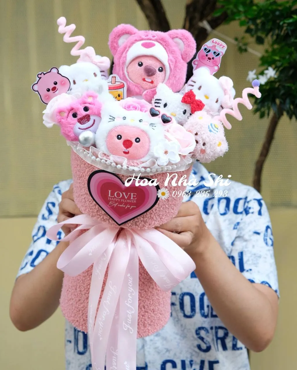 Bó Hoa Gấu Bông - 110