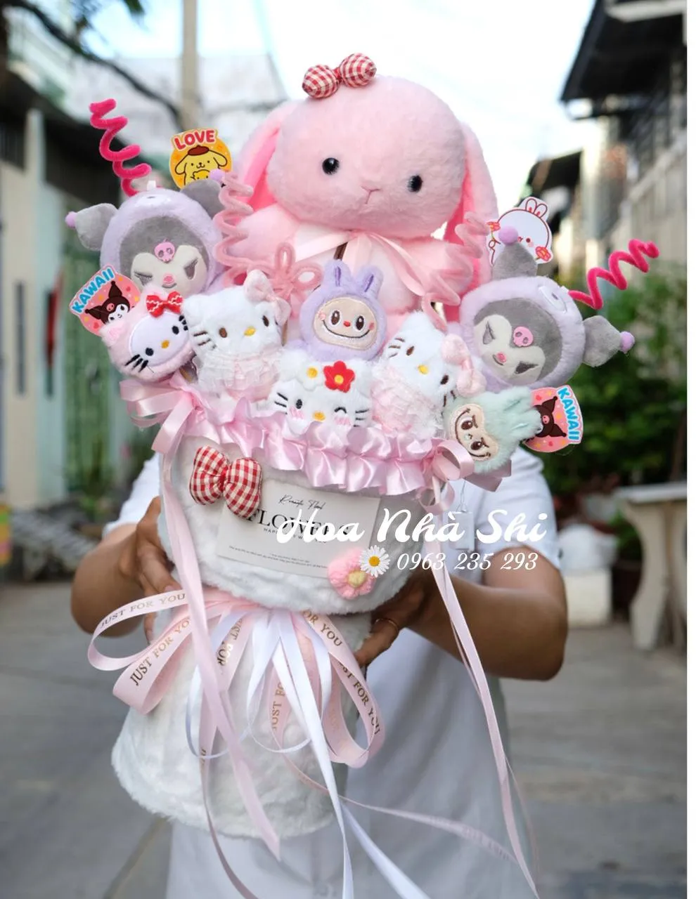 Bó Hoa Gấu Bông - 112