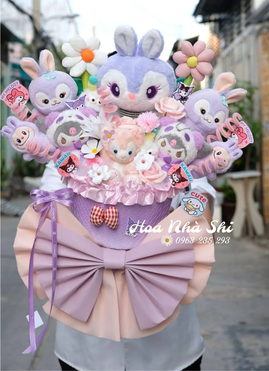 Bó Hoa Gấu Bông - 113