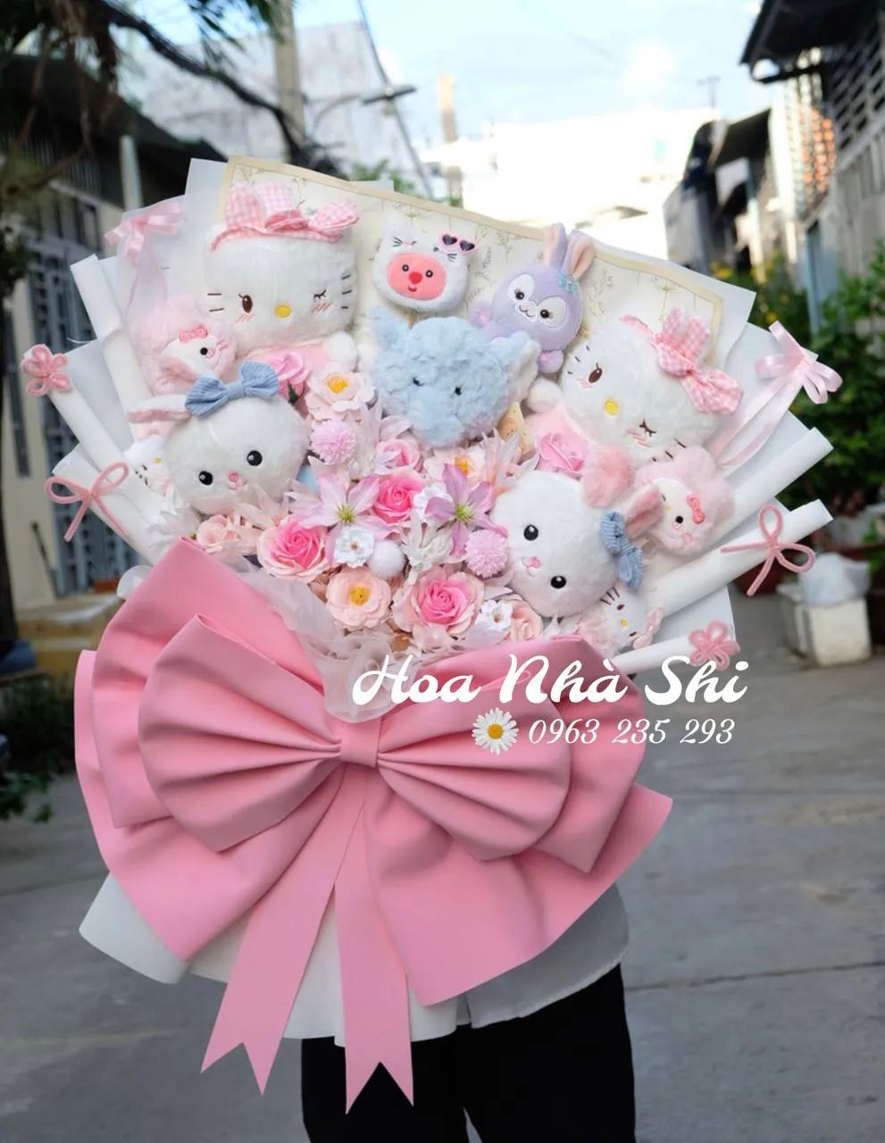 Bó Hoa Gấu Bông Khổng Lồ - 111