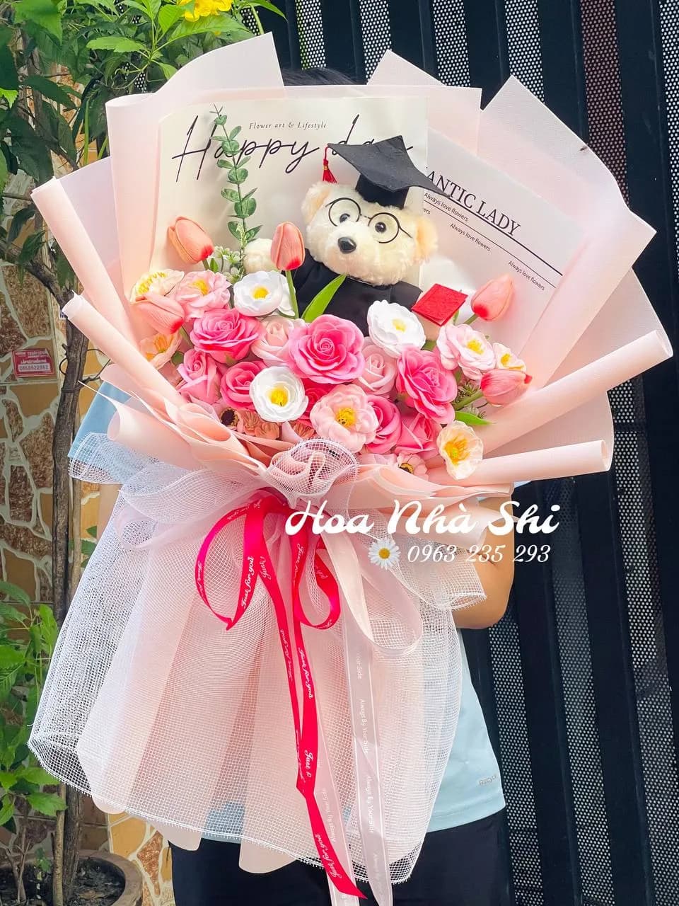 Bó Hoa Gấu Bông Tốt Nghiệp - 117