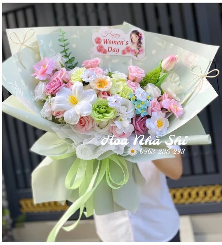 Bó Hoa Sáp Thơm - 030 — ảnh minh họa