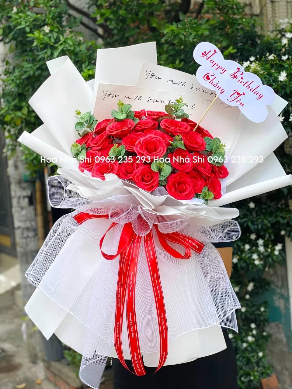 Bó Hoa Sáp Thơm Ecudor Cao Cấp - 022 — ảnh minh họa