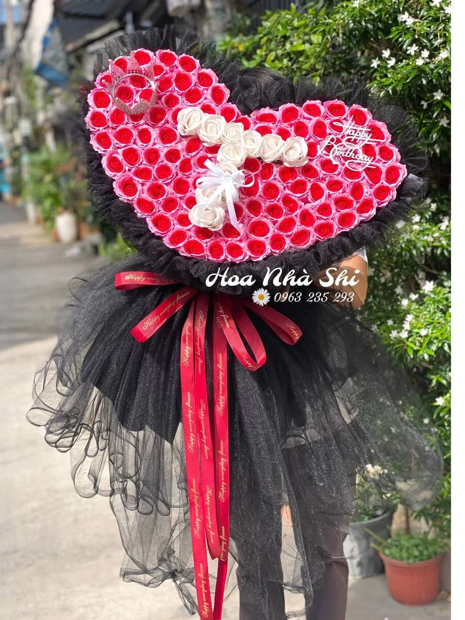 Bó Hoa Sáp Thơm Trái Tim - 051 — ảnh minh họa