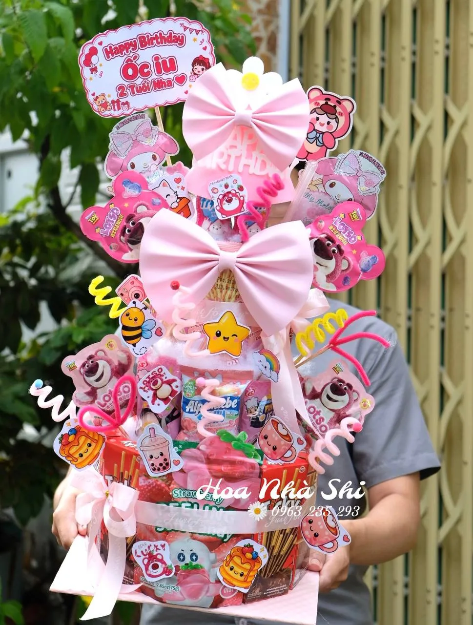 Tháp Bánh Kẹo Sinh Nhật - 131
