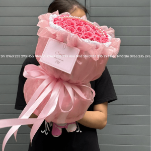 bo hoa hong sap tone hong 40