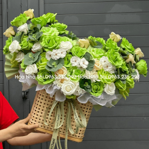 gio hoa hong sap tone xanh la 39