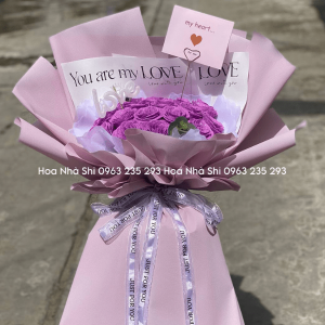 bo hoa nhu kim tuyen tone tim 117