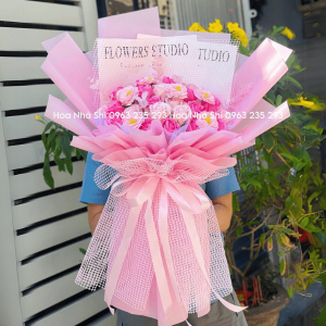 bo hoa sap thom tone hong 111