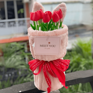 bo hoa tulip tone do 83