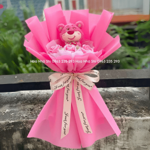 hoanhashi hoa gau bong 1 con