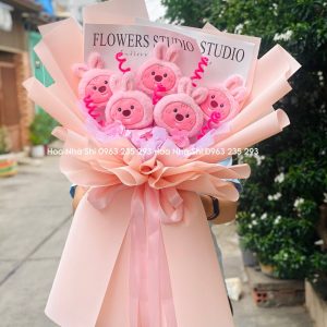 hoanhashi.com bo hoa gau bong hai ly loopy 231