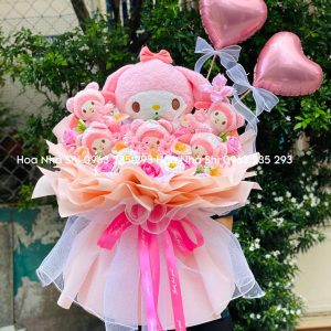 hoanhashi.com bo hoa gau melody 237