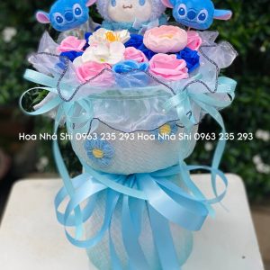 hoanhashi.com bo hoa gau xanh duong 282