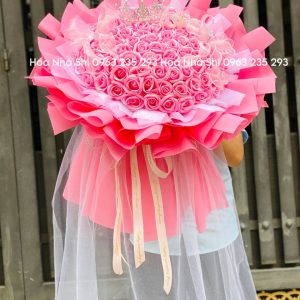 hoanhashi.com bo hoa sap thom cong chua 99 bong 287