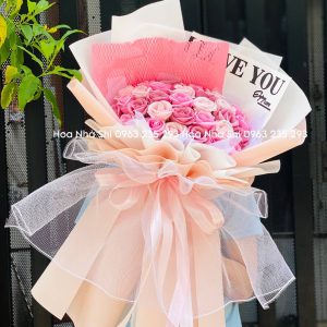 hoanhashi.com bo hoa sap thom mau hong 279