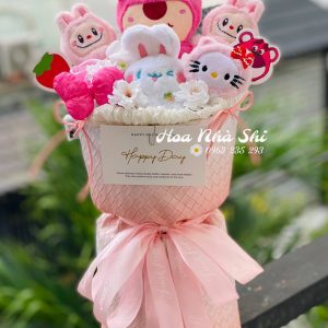 hoanhashi.com bo hoa gau bong mix 337 3