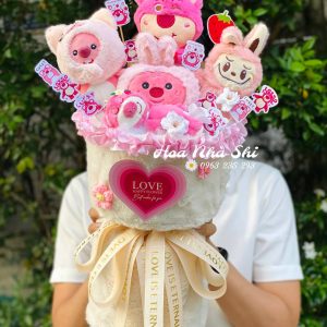 hoanhashi.com bo hoa gau bong mix 338 2