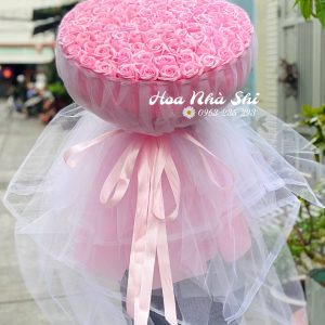 hoanhashi.com bo hoa sap thom 100 bong hong - 361