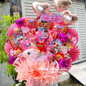 hoanhashi.com hoa banh keo sinh nhat hong 399
