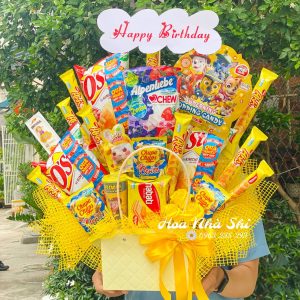 hoanhashi.com hoa banh keo sinh nhat vang 392