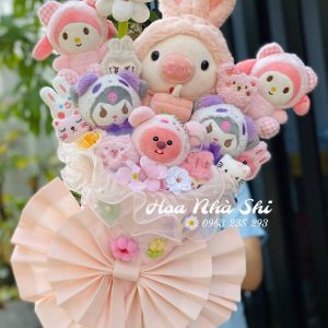 hoanhashi.com bo hoa gau bong 445