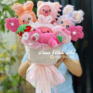 hoanhashi.com bo hoa gau bong 449