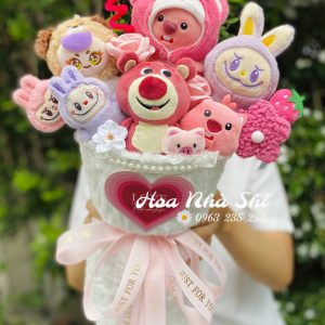 hoanhashi.com bo hoa gau bong 451